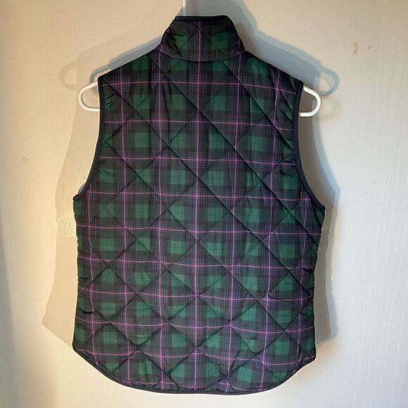 J Crew Factory Plaid Teddie Vest, Small. Heritage ralphlaurenchristmas preppy - Picture 11 of 14